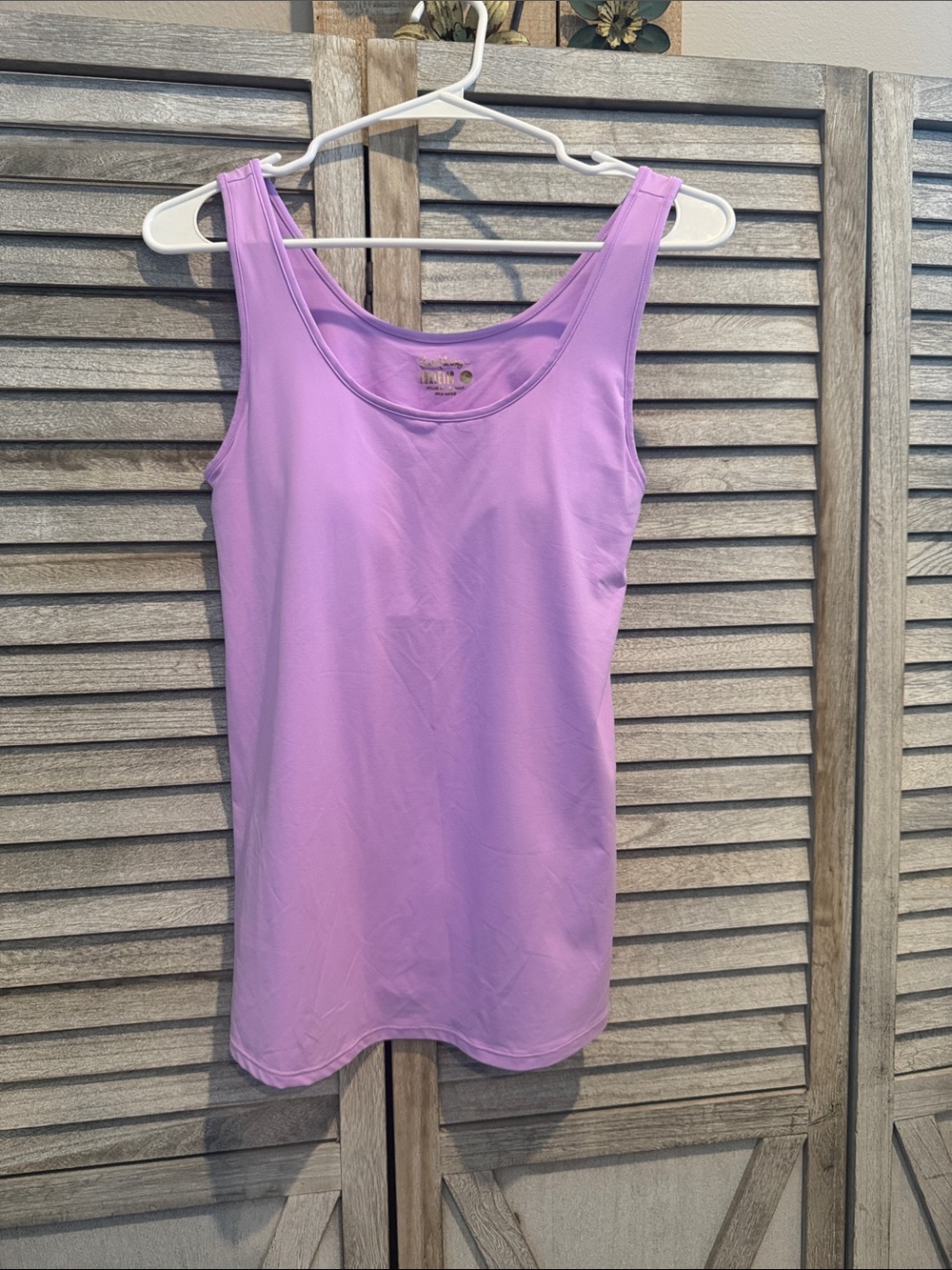 Lilly Pulitzer Luxletic Lavender Scoop Neck Sunray Bra Tank